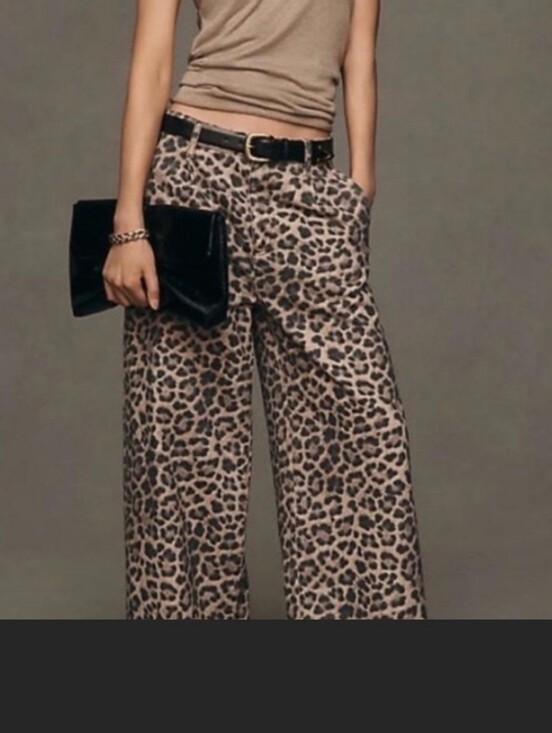Pilcro Denim - Pilcro Animal Print Jeans * NWOT *Size 32 (No Size Tag)